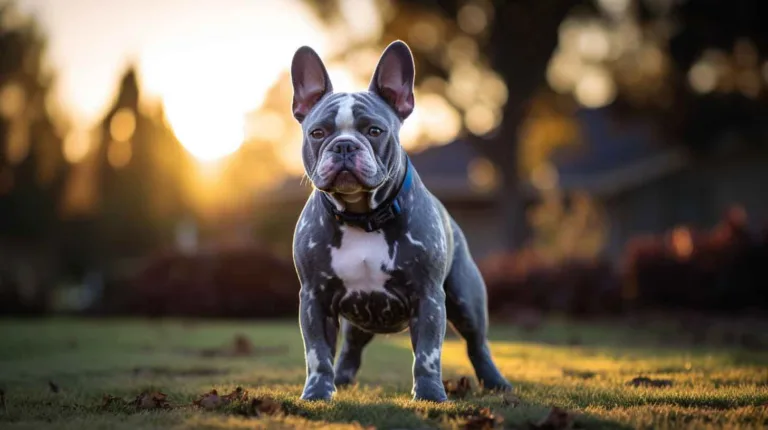 Blue merle micro bully